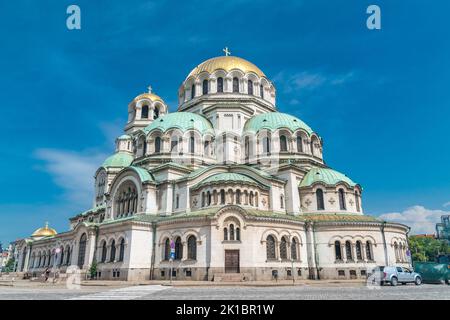 Sofia, Bulgaria - 6 giugno 2022: La Cattedrale di Sant'Alessandro Nevsky. Foto Stock