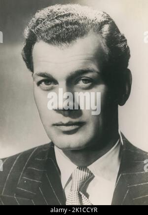 Joseph Cotten (1905-1994), actor de cine estadounidense. Foto Stock