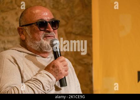 Biel Mesquida, narrativa dels 70 , Casa Museu Llorenc Villalonga , Binissalem, Maiorca, Isole Baleari, Spagna. Foto Stock