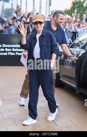 17 settembre 2022, Madrid, Madrid, Spagna: Juliette Binoche arriva all'Hotel Maria Cristina durante il 70th° Festival Internazionale del Film di San Sebastian il 5 maggio 2011 a Donostia / San Sebastian, Spagna (Credit Image: © Jack Abuin/ZUMA Press Wire) Foto Stock