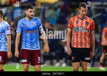 ARNHEM, PAESI BASSI - Settembre 17: Matus Bero di Vitesse durante la partita olandese di Eredivie tra Vitesse e FC Volendam al Gelredome il 17 settembre 2022 ad Arnhem, Paesi Bassi (Foto di ben Gal/Orange Pictures) Credit: Orange Pics BV/Alamy Live News Foto Stock