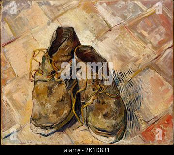 Scarpe. Vincent van Gogh. 1888. Foto Stock
