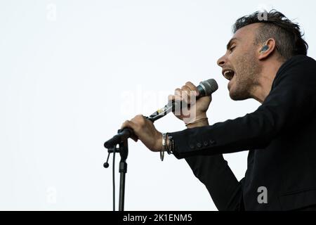 ASAF AVIDAN SZIGET Festival, Budapest, UNGHERIA , 11/08/2015 Florent 'MrCrash' B. Foto Stock