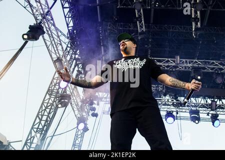 CYPRESS HILL vive Au Pont festival, Pont Du Gard FRANCIA , 09/07/2015 Florent 'MrCrash' B. Foto Stock