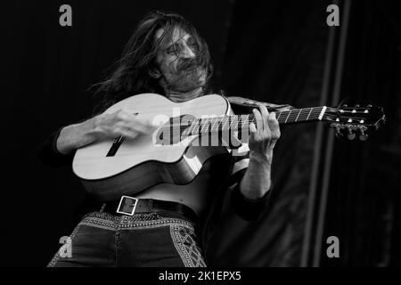 GOGOL BORDELLO SZIGET Festival, Budapest, UNGHERIA , 12/08/2015 Florent 'MrCrash' B. Foto Stock