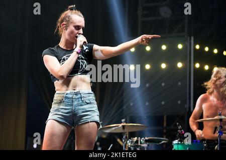 MO SZIGET Festival, Budapest, UNGHERIA , 13/08/2015 Florent 'MrCrash' B. Foto Stock