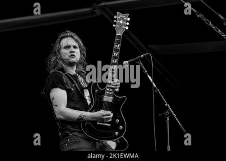 IN SOLITUDE HELLFEST Festival, Clisson, FRANCIA , 22/06/2014 Florent 'MrCrash' B. Foto Stock