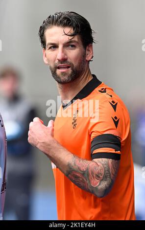 Glasgow, 17th settembre 2022. Charlie Mulcrew di Dundee Utd durante la partita Cinch Premiership allo stadio Ibrox di Glasgow. L'immagine di credito dovrebbe essere: Neil Hanna / Sportimage Foto Stock