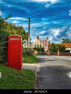 Situato nel Nord Nottinghamshire Scooby è un villaggio molto pittoresco pieno di antico fascino inglese. Foto Stock
