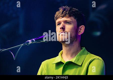 Saint-Cloud Francia 26 agosto 2022 James Blake in diretta al Rock en Seine Festival Parigi © Andrea Ripamonti / Alamy Foto Stock