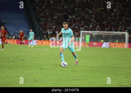 Roma, Lazio, Italia. 18th set, 2022. Durante la Serie A Football Match Roma - Atalanta (Credit Image: © Paolo Pizzi/Pacific Press via ZUMA Press Wire) Credit: ZUMA Press, Inc./Alamy Live News Foto Stock