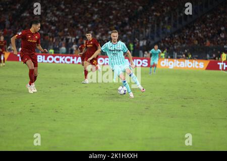 Roma, Lazio, Italia. 18th set, 2022. Durante la Serie A Football Match Roma - Atalanta (Credit Image: © Paolo Pizzi/Pacific Press via ZUMA Press Wire) Credit: ZUMA Press, Inc./Alamy Live News Foto Stock