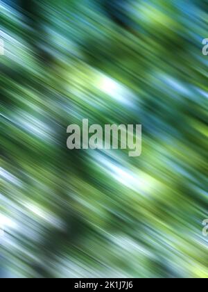Linee inclinate di colore verde gadient sfocate sfondo keynote astratto Foto Stock