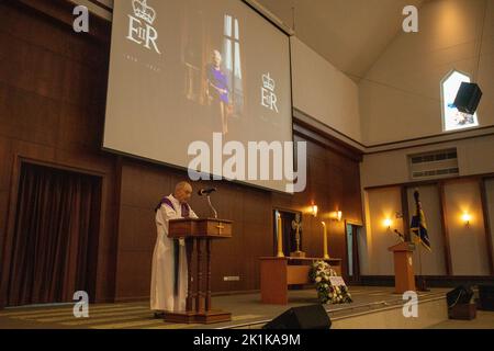 Pattaya, Thailandia. 19th Set, 2022. Officiare il Ministro p. Credit: peter Van der Klooster/Alamy Live News Foto Stock