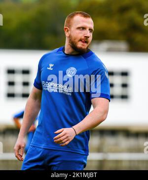 Shorts Vs Ballywalter Rec, sabato 17th settembre 2022, NAFL Division 1C, Aircraft Park Belfast Foto Stock