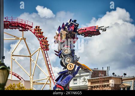 Universal Studios Florida parco a tema Transformers Foto Stock