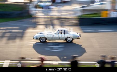 Goodwood, Regno Unito. 19th Set, 2022. Stirling Moss Memorial Trophy gara al Goodwood Revival Festival al Goodwood Circuit di Goodwood, Regno Unito, il 17 settembre 2022. Foto di Phil Hutchinson. Solo per uso editoriale, licenza richiesta per uso commerciale. Non è utilizzabile nelle scommesse, nei giochi o nelle pubblicazioni di un singolo club/campionato/giocatore. Credit: UK Sports Pics Ltd/Alamy Live News Foto Stock