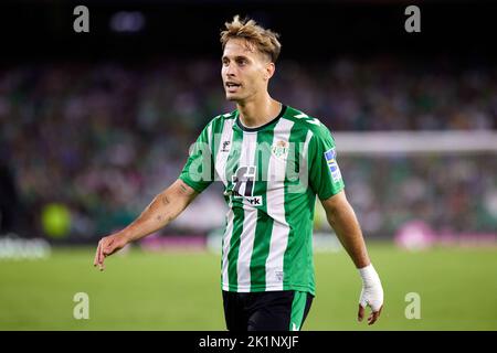 Siviglia, Siviglia, Spagna. 15th Set, 2022. Sergio Canales di Real Betis durante la partita di tappa del Gruppo C della UEFA Europa League tra Real Betis e Ludogorets Razgrad allo stadio Benito Villamarin il 15 settembre 2022 a Siviglia, Spagna. (Credit Image: © Jose Luis Contreras/DAX via ZUMA Press Wire) Foto Stock