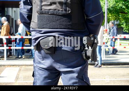 Open Day, Accademia di polizia, Ruhleben, Berlino, Germania Foto Stock