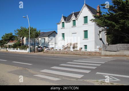 casa a saint-brévin-les-pins in francia Foto Stock