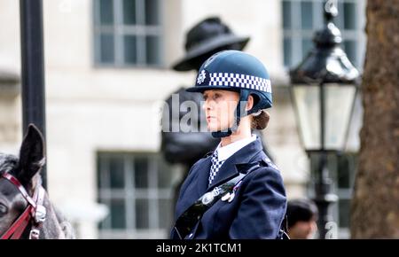 Westminster, Londra, Regno Unito. 19th settembre 2022. Funerale della regina Elisabetta II Credit: Newpics Italia - Notizie dal vivo Foto Stock