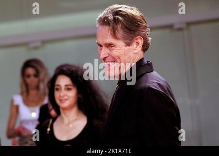 Willem Dafoe al 79th° Festival Internazionale del Cinema Foto Stock