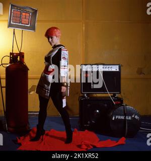 Cantante punk e attrice Toyah Willcox 1980 Foto Stock