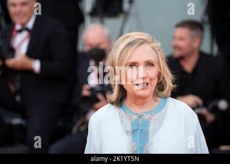 Lido di Venezia, 31,2022 agosto - Hillary Clinton partecipa al red carpet del 79° Festival internazionale del cinema di Venezia. Credit: Luigi de Pompeis/Alamy Live News Foto Stock