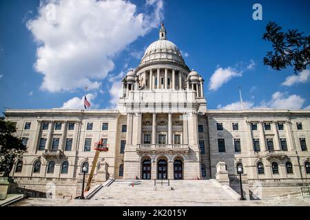 Il centro di amministrazione di Providence, Rhode Island Foto Stock