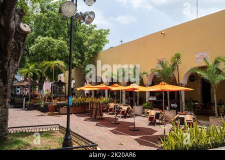 Il Parco Santa Lucia di Merida , uno dei punti di riferimento più riconoscibili della città Foto Stock