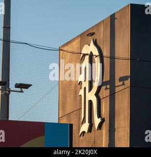 Regensburg, Baviera, Germania. 21st Set, 2022. Il Regensburg Legionaere ha ospitato il qualificatore World Baseball Classic nella Armin Wolf Baseball Arena di Ratisbona, in Germania. (Credit Image: © Kai Dambach/ZUMA Press Wire) Foto Stock