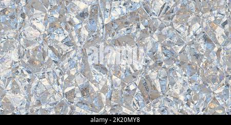 Trama di fondo a onde di vapore senza cuciture in lamina di cromo e olografica in argento iridescente. Elegante motivo a prisma arcobaleno color pastello perlescente. RETR Foto Stock