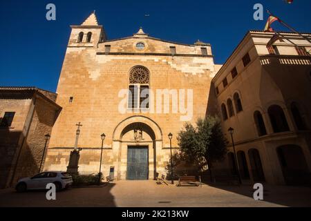 Manacor, Palma di Maiorca - Spagna - 15 settembre 2022. Convento San Vicente Ferrer questo convento di Manacor fu fondato dopo la firma dell'autorizzazione Foto Stock