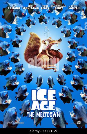 SCRAT, pesce PIRANHA POSTER, Ice Age: il meltdown, 2006 Foto Stock