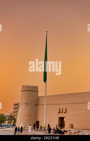 Crepuscolo a al Zel Souq-Riyadh Foto Stock