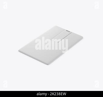 Mockup scheda unità flash. Rendering 3D Foto Stock