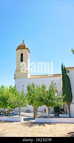 Santuari del Vinyet a Sitges, Barcellona, Catalunya, Spagna, Europa Foto Stock