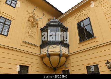 Schloss Eckartsau a Niederösterreich - Castello Eckartsau nella bassa Austria Foto Stock