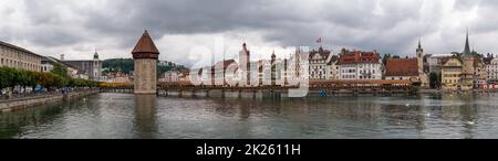 Panorama di Lucerna Foto Stock