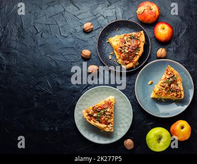 Crostata di Apple, spazio copia Foto Stock