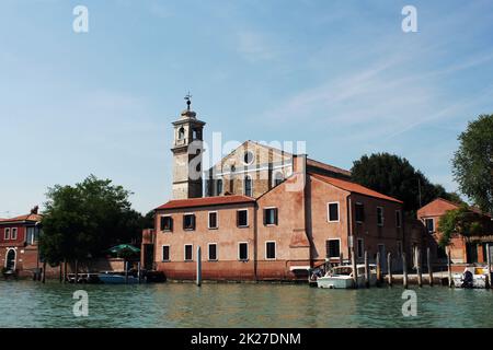 La chiesa di Santa Maria degli Angeli, Murano, Italia Foto Stock