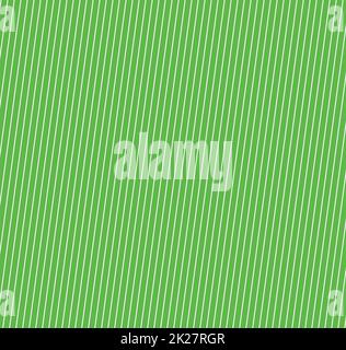 Strisce diagonali verdi e bianche Foto Stock
