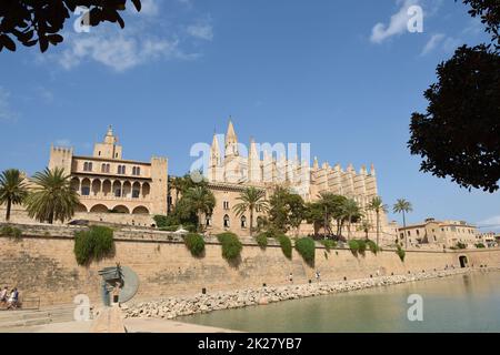 Cattedrale di Santa Maria a Palma, Spagna Foto Stock