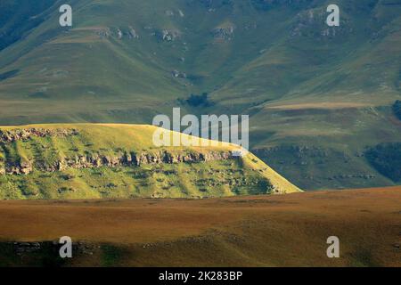 Paesaggistico paesaggio montano di drakensberg Foto Stock