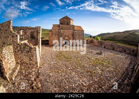 Panagia tou Sinti monastero. Monastero ortodosso del XVI dedicata alla Vergine Maria. Distretto di Paphos, Cipro Foto Stock