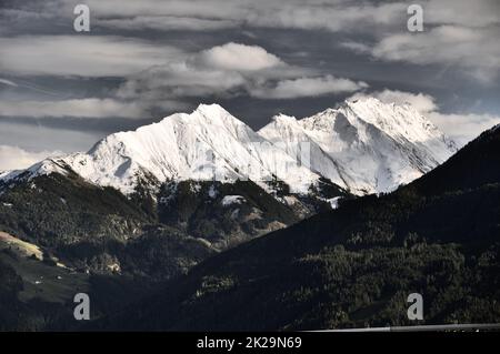 Le alpi in OST tirol / lienz / GroÃŸglockner Foto Stock