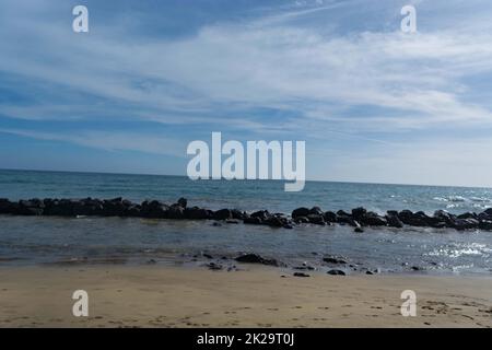 Spiaggia di Gran Canaria a Meloneras Foto Stock