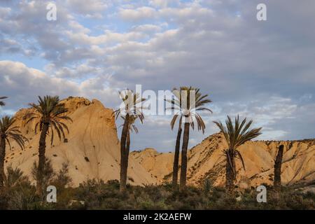 Viaggi natura Badlands in Europa Spagna Foto Stock
