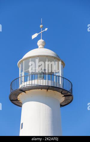 Faro di Billoxi sulla costa del Golfo a Biloxi Mississippi. Foto Stock