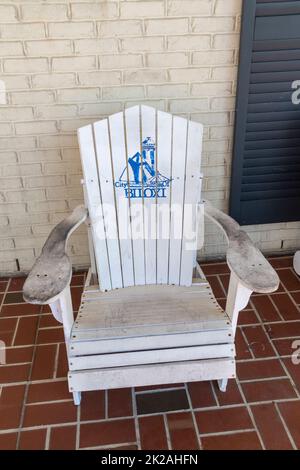 Biloxi Mississippi Visitor Complex e museo. Edificio anteguerra costruito su proprietà di una casa storica distrutta dall'uragano Katrina. Foto Stock